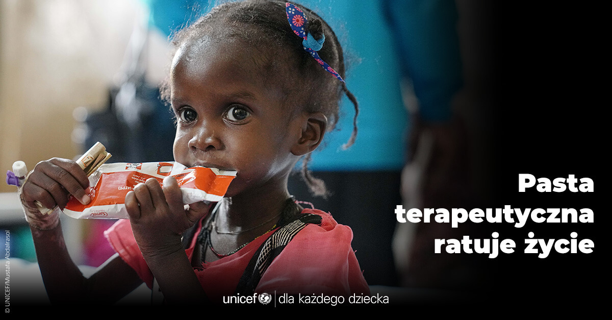 Uratuj dziecko przed głodem | UNICEF Polska