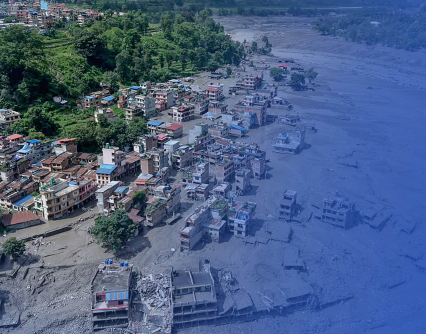 Powódź w Nepalu