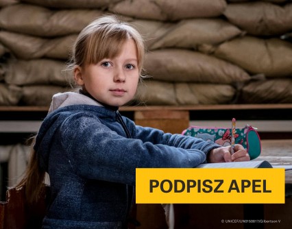 Dzieci z Ukrainy rozpaczliwie potrzebują pokoju!