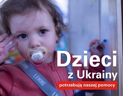 Dzieci z Ukrainy potrzebują naszej pomocy!