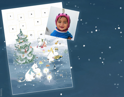 Kalendarz Adwentowy Muminki 2025