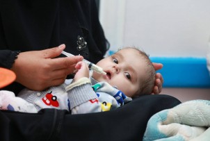 Mleko terapeutyczne. Niedożywienie dzieci w Jemenie.