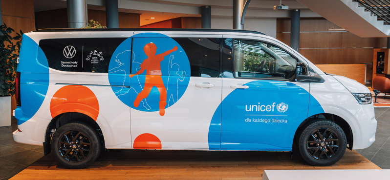 Volkswagen Caravelle dla UNICEF Polska