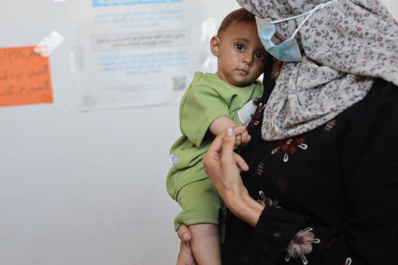 Nowe badanie UNICEF w Strefie Gazy: Dzieciom grozi trwałe niedożywienie i choroby