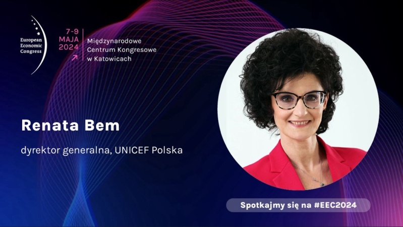 UNICEF Polska podczas XVI Europejskiego Kongresu Gospodarczego w Katowicach