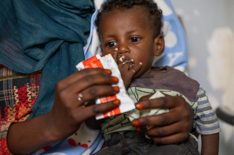 UNICEF - Walka z niedożywieniem