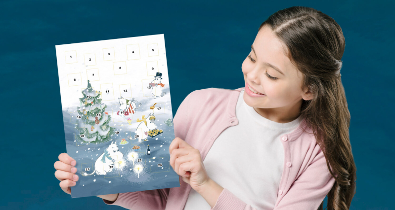 Kalendarz Adwentowy Muminki