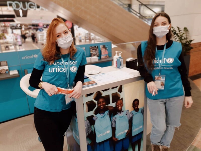 Fundraiserzy UNICEF Polska