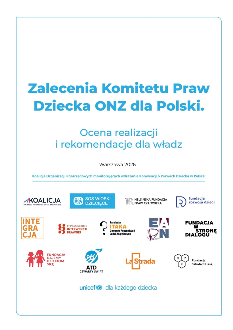 Raport Koalicji Organizacji Pozarządowych 2026 r.jpg