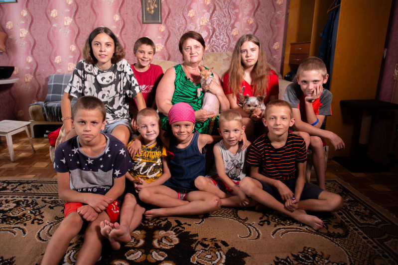 Rodzina, Odessa, Ukraina