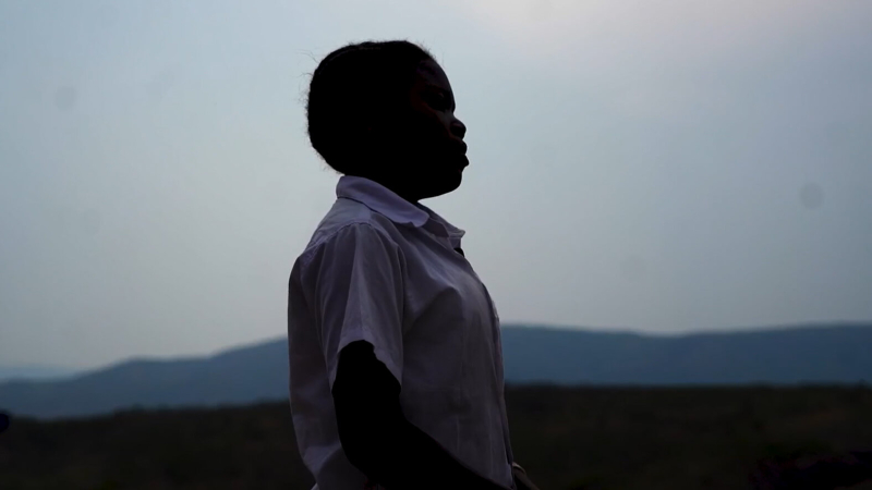 Dziewczynka z Demokratycznej Republiki Konga