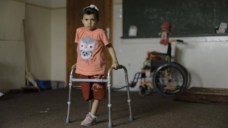 Dzieciom takim jak czteroletnia Sila ze Strefy Gazy zapewniamy pomoc medyczną i wsparcie psychologiczne