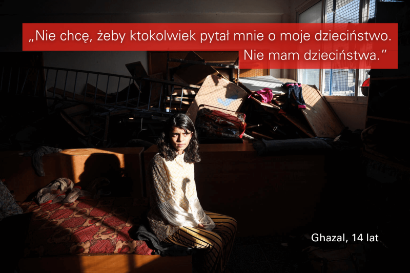GAZA - Jesteśmy takimi samymi dziećmi, jak wszystkie inne.