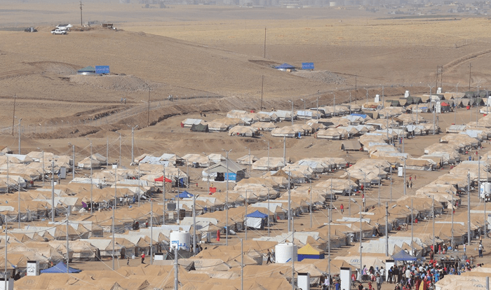 obóz dla uchodźców Irak