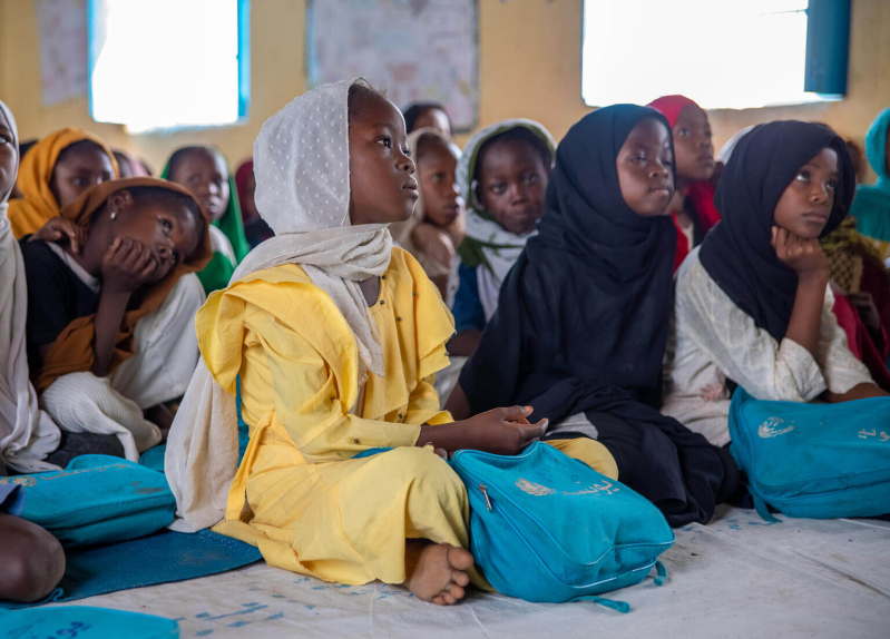 W ogarniętym wojną domową Sudanie organizujemy dla dzieci zajęcia edukacyjne
