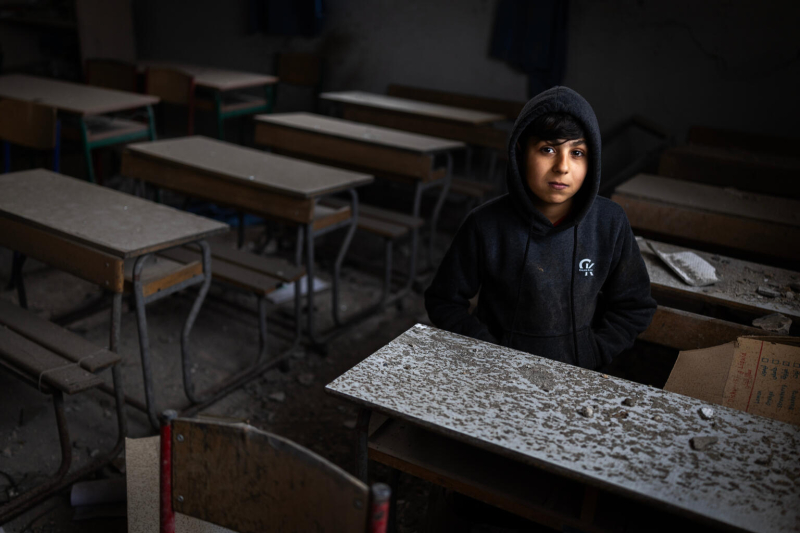 DZIECI W STREFACH KONFLIKTU SMUTEK