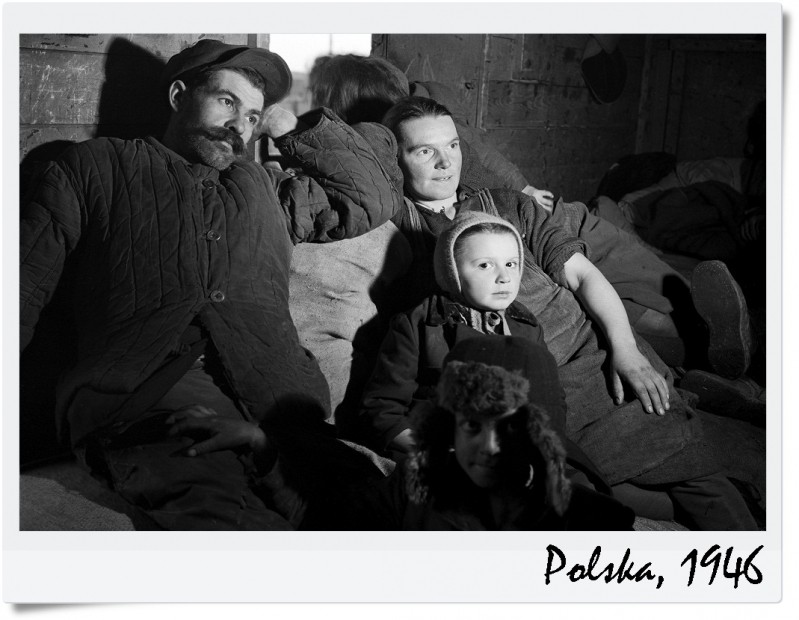 UNICEF Polska 1946 Repatrianci