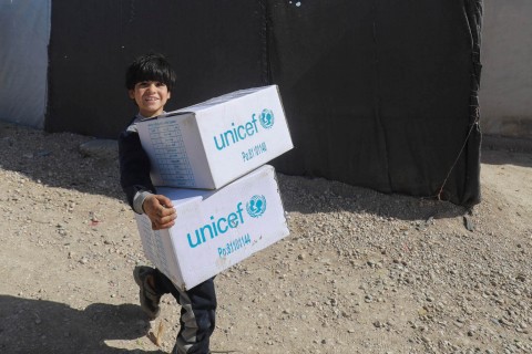 UNICEF zaapelował o 312 mln dolarów na pomoc humanitarną w Syrii.