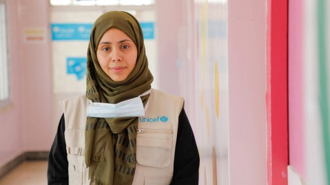 Dr Suha Abdelilah Al-Zarqa, specjalistka UNICEF ds. zdrowia i żywienia