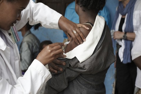 UNICEF - Etiopia, szczepienia na tężec