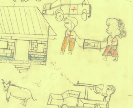 Rysowanie pomaga dzieciom pozbyć się traumy