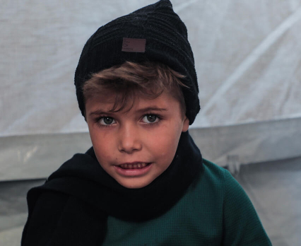 Zima zagraża dzieciom