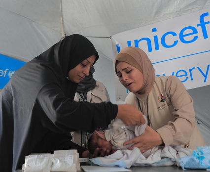 UNICEF jest w Strefie Gazy i niesie ratującą życie pomoc