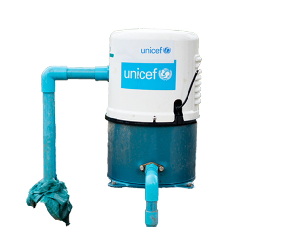 UNICEF - Pompa wodna