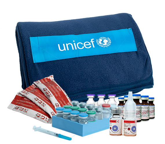 UNICEF zestaw leków