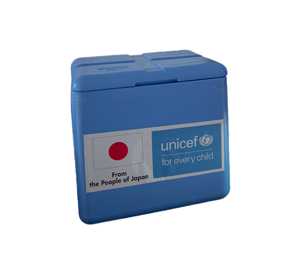 UNICEF - transporter na szczepionki